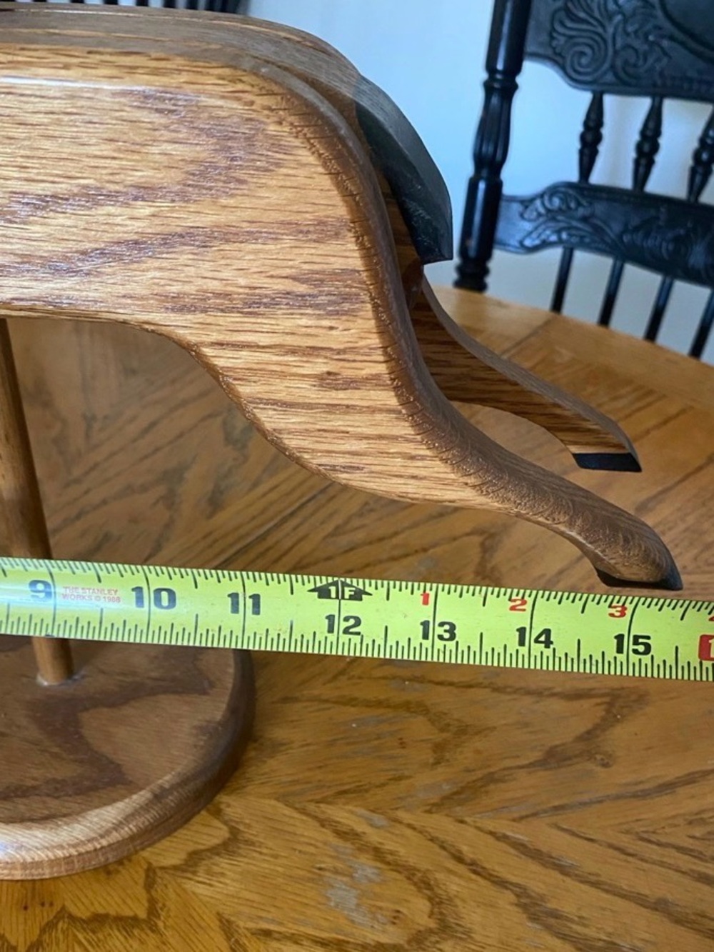 Vintage Wooden Carousel Horse Mid-Century Folk Art Cottagecore Granny Decor MCM - Picture 5 of 5